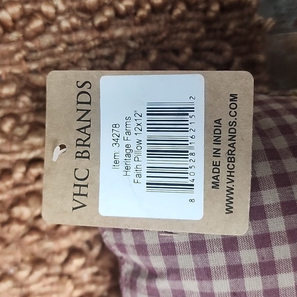 VHC Brands Faith Pillow - Picture 2 of 3
